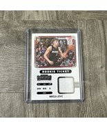 2022-23 Panini Contenders Nikola Jovic Rookie Ticket Patch #RTS-NJM Miam... - £2.24 GBP