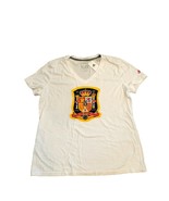 New NWT Spain RFCF National Team Women&#39;s V-Neck Size Large T-Shirt - £17.09 GBP