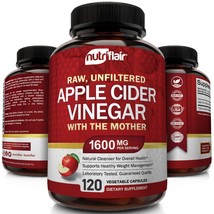 Apple Cider Vinegar Capsules - 1600mg with The Mother 120 Vegan Keto Pills - $32.00
