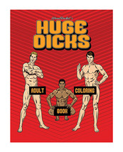 Wood Rocket Huge Dicks Adult Coloring Book - $22.76