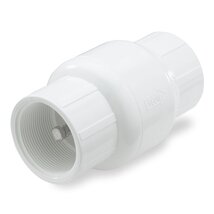 NDS 1001-07 3/4&quot; PVC IPS Spring Check Valve F by F 4-1/8&quot; Length - $27.30 CAD