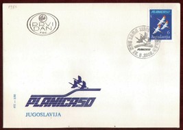 FDC Planicaso 1985 Yugoslavia Mountain Sailing Rafting - £4.08 GBP