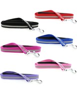 Doggie Design 5 ft Reflective Nylon Dog Leash with Soft Grip Handle - 6 ... - €12,86 EUR