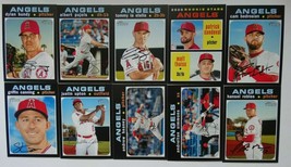 2020 Topps Heritage Los Angeles Angels Base Team Set 10 Baseball Cards - £2.38 GBP