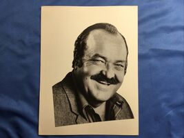 William Conrad Press Photo Cutout On Cardboard 8” X 10” - $14.83