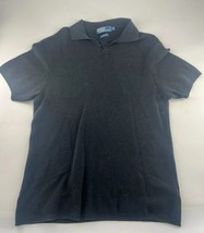 Ralph Lauren Shirt Womens Medium Short Sleeve Sweater Pullover Cotton Plain - $177.08 MXN