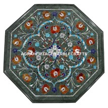 Marble Coffee Table Top Mosaic Inlay Floral Marquetry Furniture Arts Decor H1424 - £243.80 GBP+