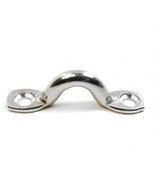 Pad Eye, Deck Loop, Nickel Plated Cast Iron 1 7/8&quot; x 5/8&quot;  1 Pc - Ships ... - $10.41 CAD