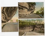 3 Noel Missouri in the Ozarks Hand Colored Albertype Postcards - $17.82
