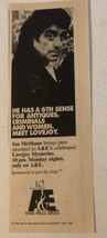 Lovejoy Mysteries Tv Guide Print Ad Ian McShane Tpa16 - £4.67 GBP