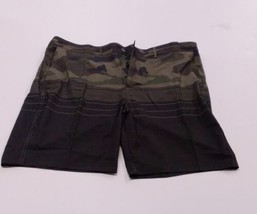 9 Camo Print Break up Hybrid Swim Shorts - Goodfellow &amp; Co Dark Green 44. - £16.90 GBP