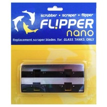 Flipper Nano Stainless Steel Glass Aquarium Replacement Blades (2 Pack) - $20.99