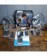 Alvoxcon TG220s Dual UHF Wireless Headset Lavalier Lapel Microphone System - $826.24 MXN