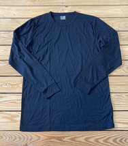 32 degrees heat NWT Men’s long sleeve Base Layer shirt size M black F5 - £10.50 GBP