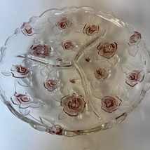 3-Part Relish Dish Bella Rosa Pink Frost by Mikasa 13 1/4&quot; in - $46.71