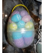 40 Count Eggs Hunt Pastel Designs Sizes are  3&quot; &amp; 2.2&quot; NEW - €15,69 EUR