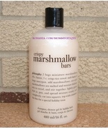 Philosophy Crispy Marshmallow Bars 3 in 1 Shampoo Shower Gel Bubble Bath... - £15.69 GBP