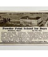 1916 Powder Ponit School For Boys By The Sea Advertisement University DW... - €17,16 EUR