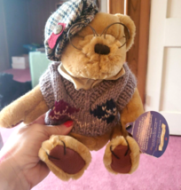 Pickford Bear Plush Sherwood Bear 1996 Brass Button  #9982301 W/Tag - $33.24