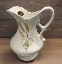 Treasure Craft Wheat Speckled Motif Decorative Water Pitcher Vase - No Bowl - £17.16 GBP