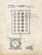 Twister Game Patent Print - Old Look - £6.34 GBP+