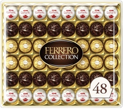  Ferrero Collection, 48 Count, Premium Gourmet Assorted Hazelnut Milk Ch... - £28.09 GBP