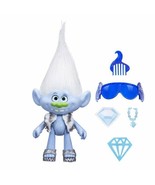 Hasbro Trolls Guy Diamond 9&quot; Figure with Hair Accessories New In Box - £14.17 GBP
