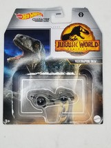Mattel - Hot Wheels Jurassic World Dominion Character Cars - VELOCIRAPTO... - $4.95
