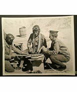 HUMPHREY BOGART: (SAHARA) ORIGINAL VINTAGE 1943 ON THE SET CANDID PHOTO - $222.75
