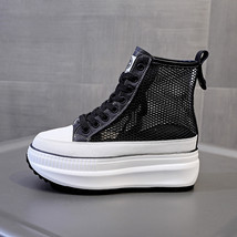 Women Summer Shoes Boots Ankle Spring Autumn Platform Wedge Sneakers Shoes 7.5cm - £72.33 GBP