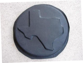 SS-1616-RTX - 16&quot;x2&quot; Map of Texas Round Stepping Stone Mold -  - £40.05 GBP