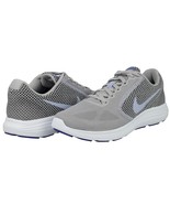 Nike Revolution 3 Womens Size 6.5 Gray Blue Comfort Running Shoes 819303... - $921.24 MXN