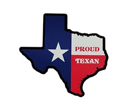 Proud Texan Texas Strong Flag State | Decal Vinyl Sticker | Cars Trucks Vans Wal - £3.16 GBP