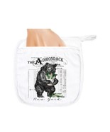 Happy Bear and His Salmon Pot Holder Oven Mitt - €4,23 EUR