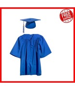 Matte Graduation Gown Set for Kids with Easy Fit and 2025 Charm - Unisex... - $779.75 MXN