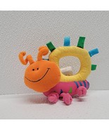 The First Years Learning Curve Baby Rattle Plush Toy Bug Snail Multicolor - £13.85 GBP