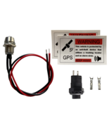 FAKE CAR ALARM KIT / FLASHING LED + SWITCH + DECALS      (CHOICE of RED ... - $113.85 MXN