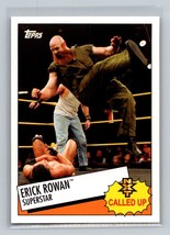 Erick Rowan #18 2015 Topps WWE Heritage NXT Called Up - £1.58 GBP