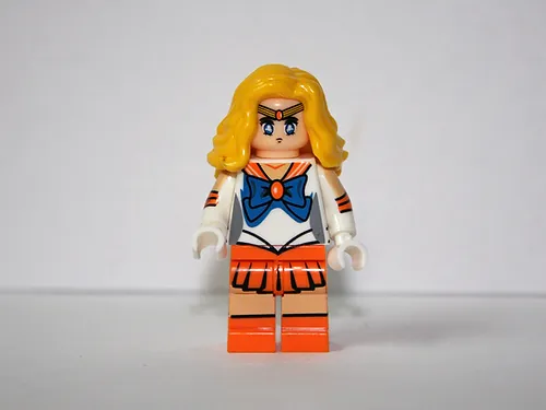 NBT Sailor Moon Venus cartoon comic Minifigure Custom Movie Minifigures - £4.93 GBP