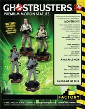 Ghostbusters -  Premium Motion Statues Set of 4 pieces by Factory Entertainment - £99.12 GBP