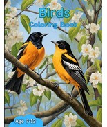 120 Birds to color - $11.95