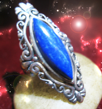 HAUNTED RING ALEXANDRIA&#39;S CIRCLE OF WITCHES SPACE OF POWER HIGHEST LIGHT... - £65.54 GBP