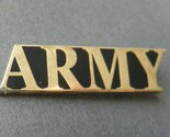 US ARMY EMBLEM SOLID SCRIPT LAPEL PIN BADGE 1.3 INCHES - $5.64