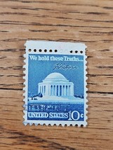 US Stamp Jefferson Memorial 10c Used Blue - $0.99