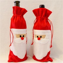 Santa Claus Red Wine Bottle Covers - $120.91 MXN+