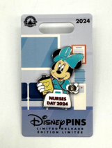 Disney Parks Nurses Day Pin Minnie Mouse Limited Release NWT 2024 - $30.68
