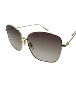 NEW Authentic Gucci GG1030SK-003-60 Shiny Gold Sunglasses - $199.50