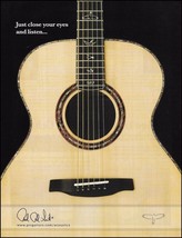 PRS Acoustic Guitar ad 8 x 11 Paul Reed Smith 2009 advertisement print - £3.38 GBP