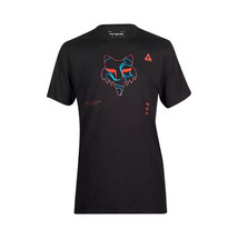 Fox Racing Adult Mens Medium MD Black Withered Premium SS Short Sleeve T... - £23.88 GBP
