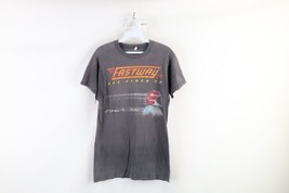 Vintage 80s Mens Small Thrashed 1984 Fastway All Fired Up Tour Band T-Shirt USA - $138.55